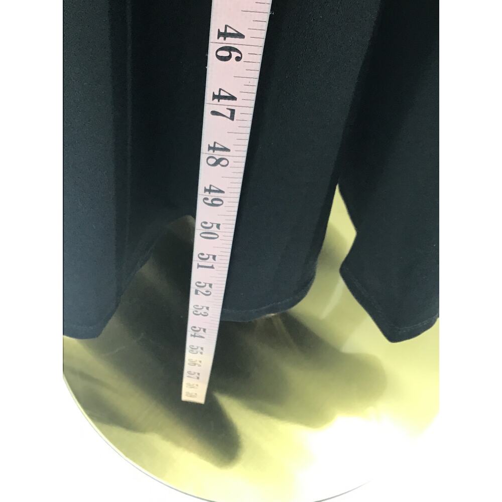 LULU'S SZ L Romantic Destiny Black Square Neck Trumpet Maxi Dress - Picture 4 of 8